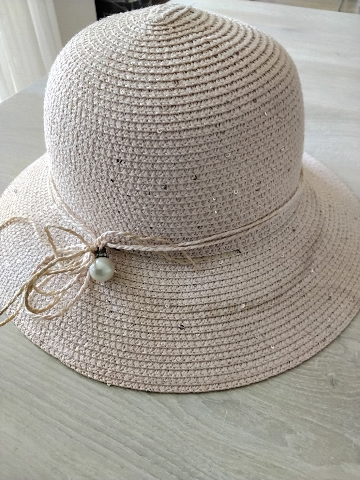 Dames hoed 57, Kleding | Dames, Hoeden en Petten, Ophalen of Verzenden, Zo goed als nieuw, 56 of 57 cm (M, 7 of 7⅛ inch), Hoed