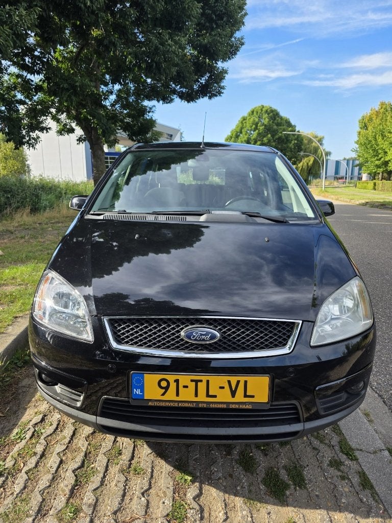Ford C-Max 2006 AUTOMAAT/FULL OPTION, Auto's, 125 pk, 700 kg, Zwart, Origineel Nederlands