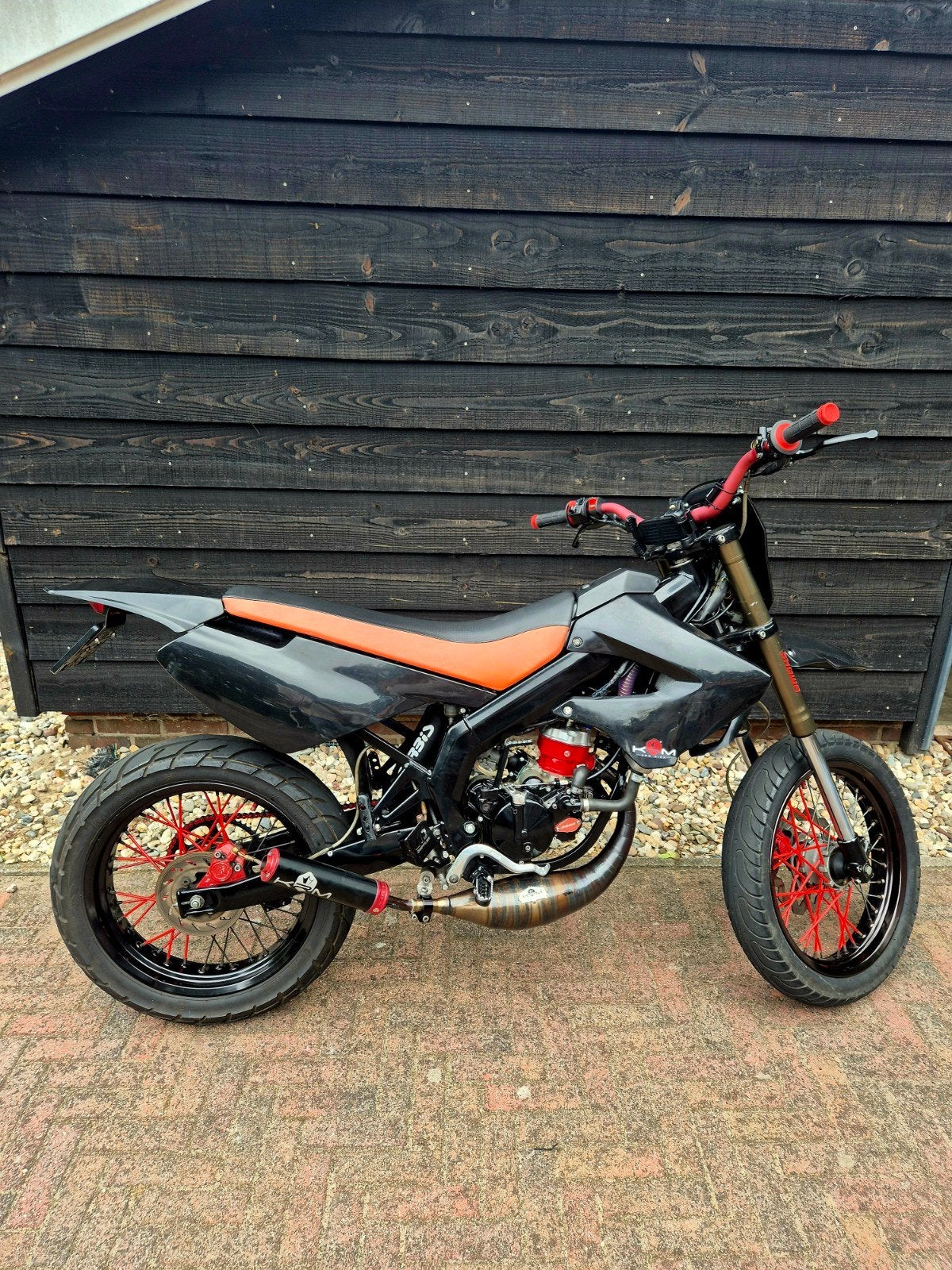 Derbi senda 80cc, Ophalen, 6 versnellingen, Zo goed als nieuw, 80 cc