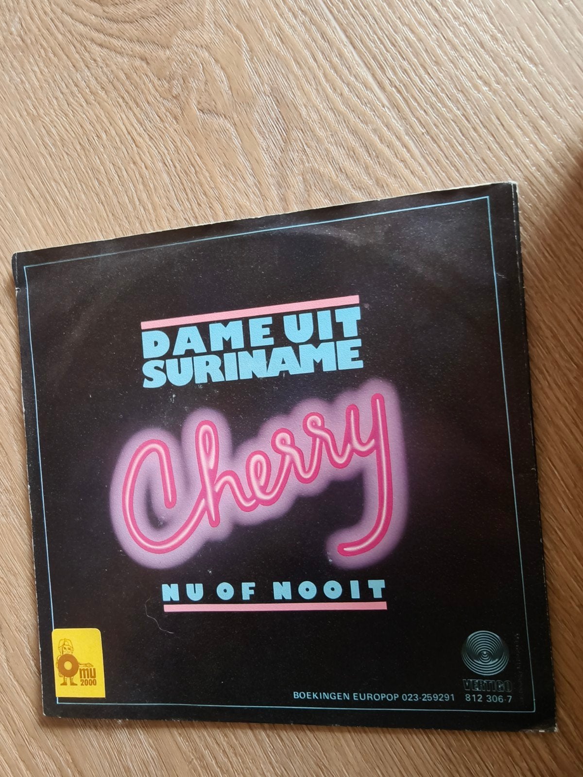 Cherry - Dame uit Suriname / Nu of Nooit (7 inch vinyl), Gebruikt, 7 inch, Ophalen of Verzenden, EP