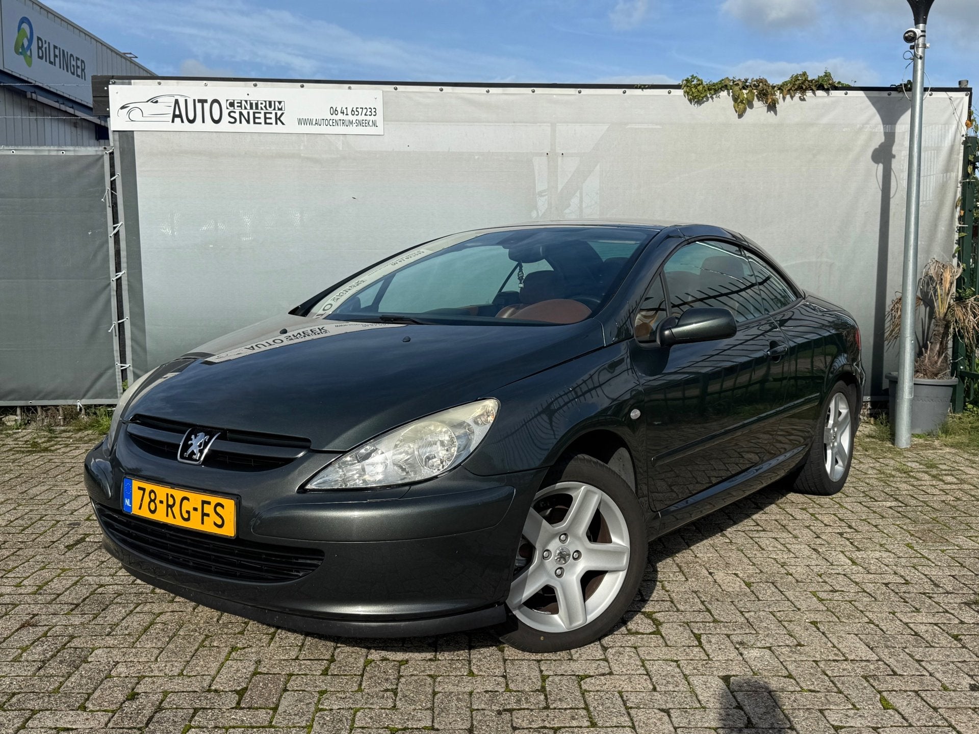 Peugeot 307 CC 2.0-16V - Clima-Cruise-Leder-PDC- APK 06-27, Auto's, Voorwielaandrijving, 4 cilinders, Cabriolet, 4 stoelen
