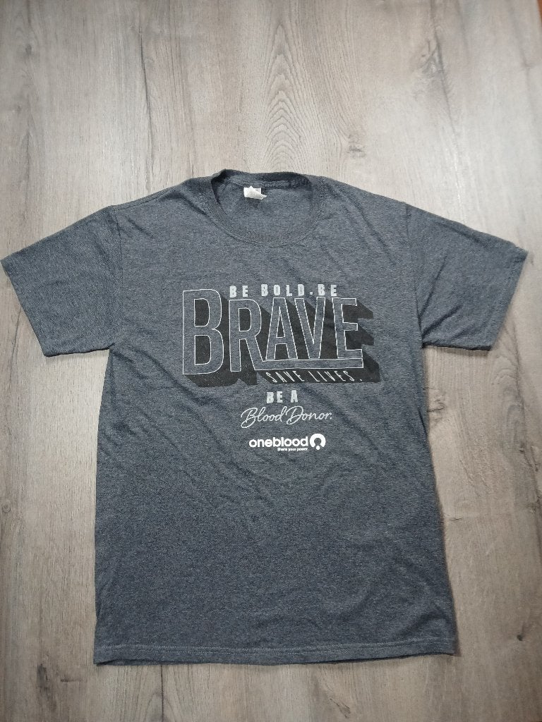 Fruit of the Loom shirt Be Bold Be Brave, Meerkleurig, Ophalen of Verzenden, Fruit of the loom, Gedragen