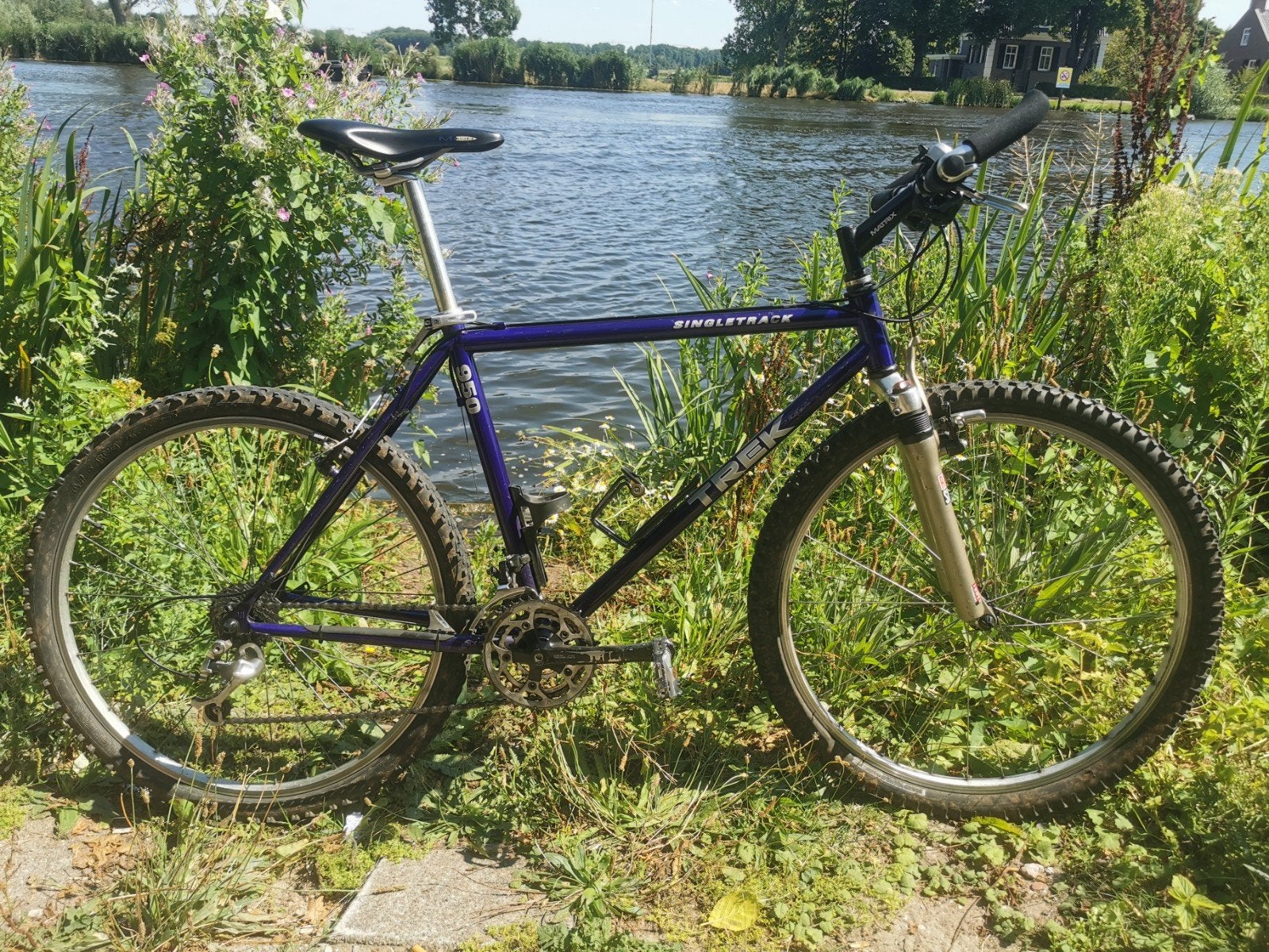Trek 950 singletrack maat M, Gebruikt, Velgrem, Overige maten, Meer dan 20 versnellingen