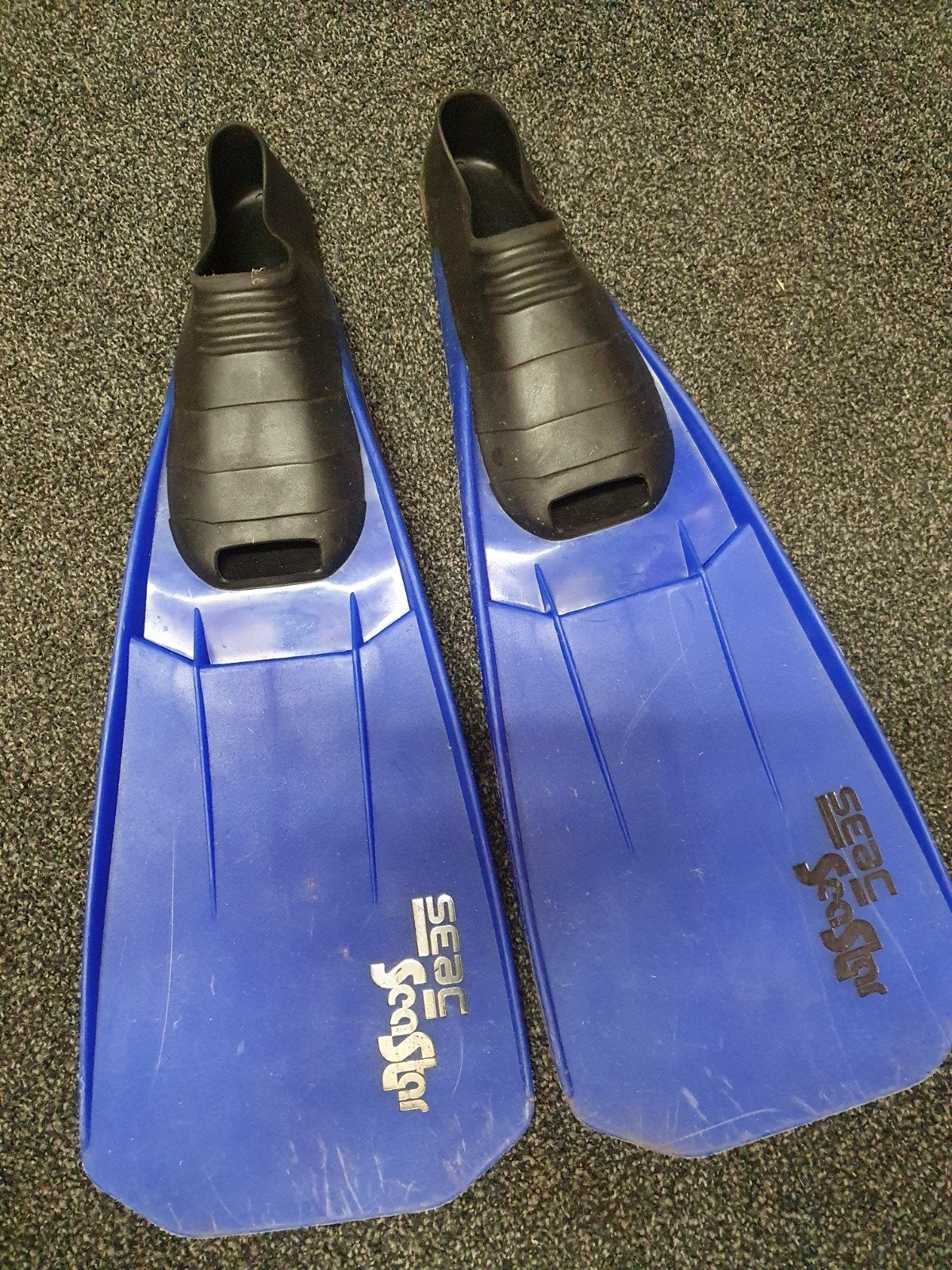 Seac seastar zwemvliezen, flippers maat 38/39, Ophalen, Gebruikt, Snorkelvinnen