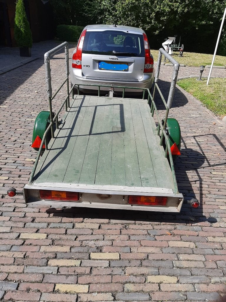 aanhangwagentje, Ophalen, Gebruikt