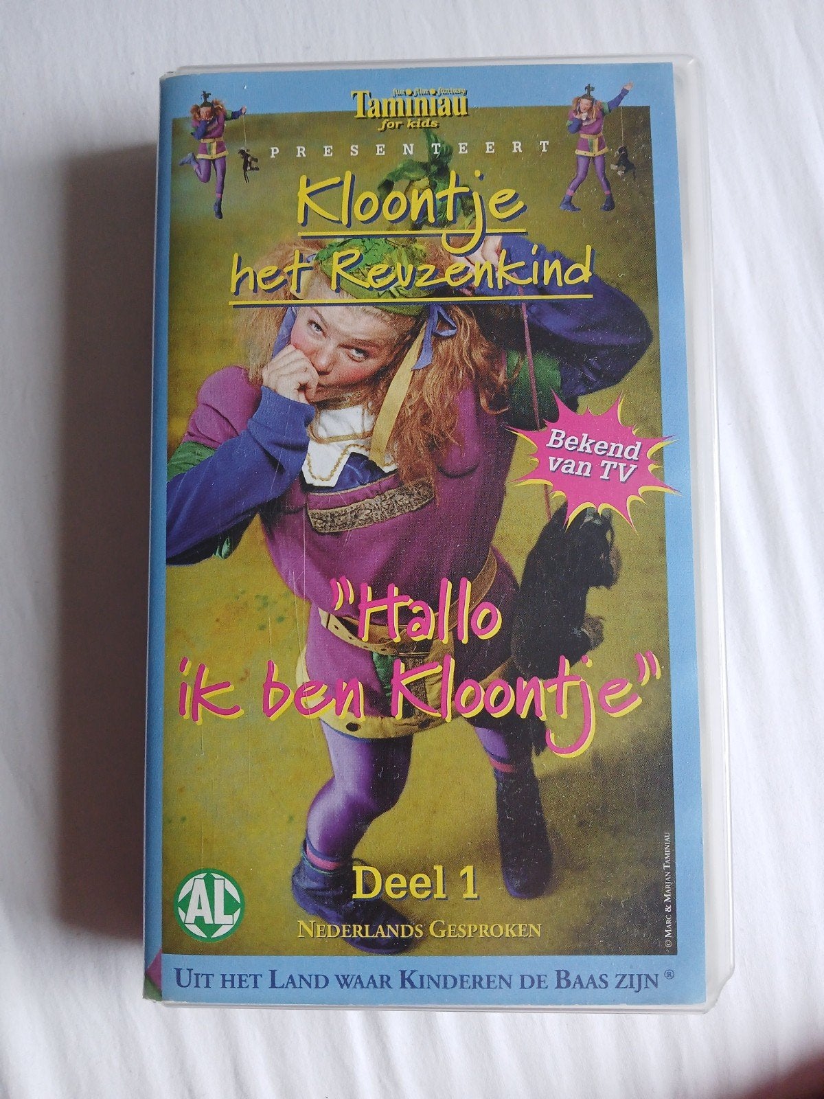 Videoband Kloontje het Reuzenkind - Hallo ik ben Kloontje, Ophalen