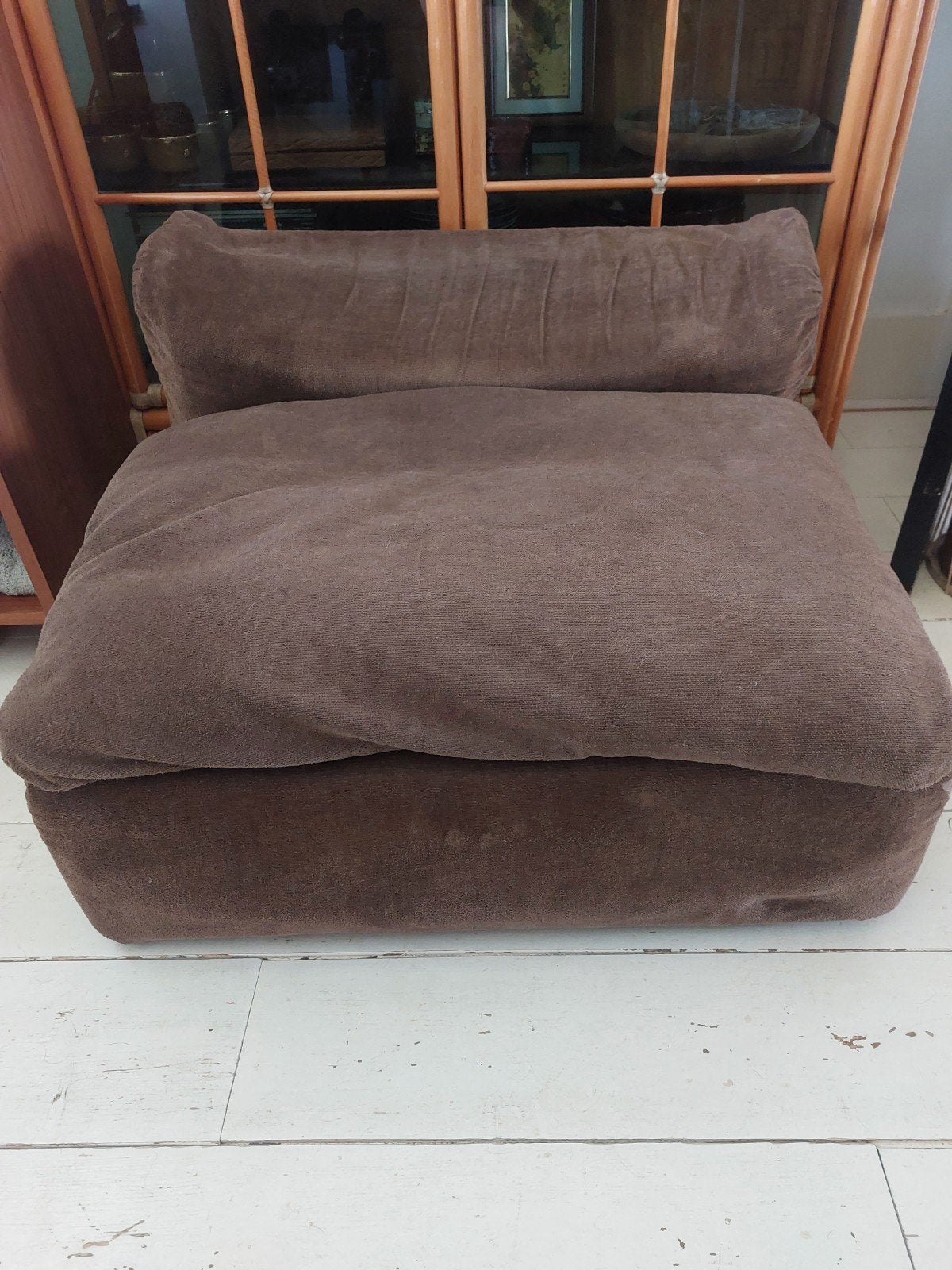 Luxe corduroy loungestoel / hondenmand ribfluweel, Ophalen, Gebruikt, ., .