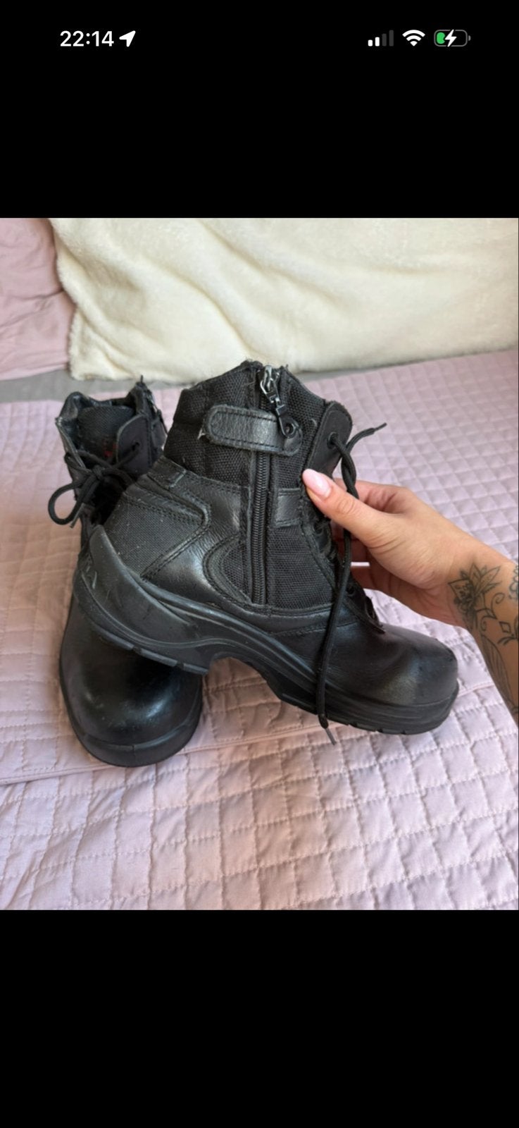 Cofra Stevige Werkschoenen met Stalen Neus - Maat 41, Zwart, Ophalen of Verzenden, Werkschoenen, Gedragen