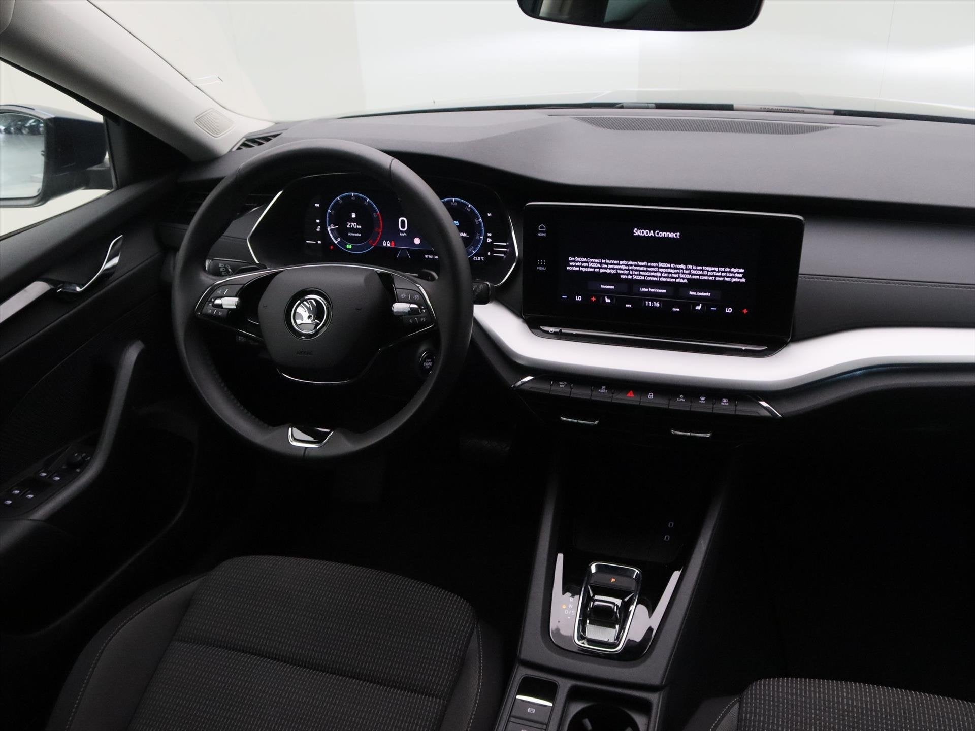 Skoda Octavia Combi 1.0 TSI eTec 110PK DSG7 [ ACC+STOELVERWA, Auto's, Skoda, Stof, Gebruikt, Blauw, 1253 kg