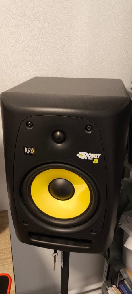 KRK Rokit 8 RPG 2 (set, als niuew), Speakerset, Zo goed als nieuw, Ophalen, 150 watt of meer