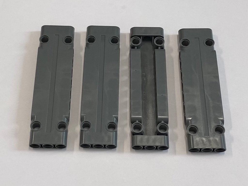 Partij 4x nieuwe smalle Lego Technic panelen diverse kleuren, Overige thema's, Lego, Nieuw, Ophalen of Verzenden