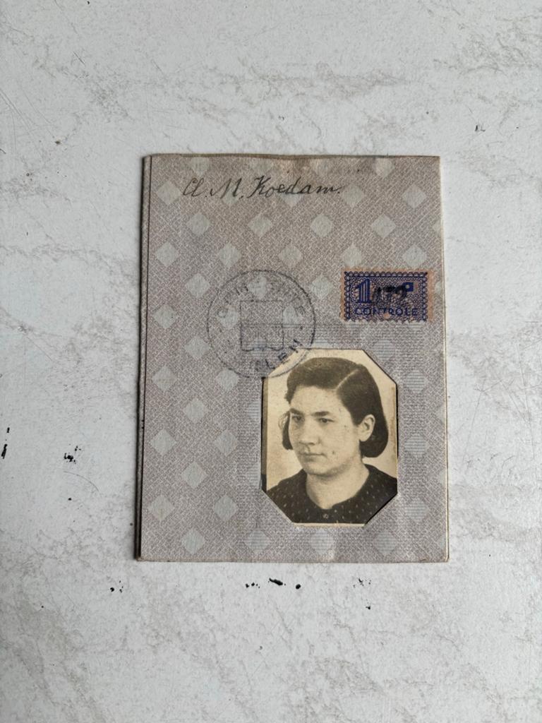 Origineel Persoonsbewijs uit 1941 - WOII document, Verzamelen, Militaria | Tweede Wereldoorlog, Ophalen of Verzenden, Nederland
