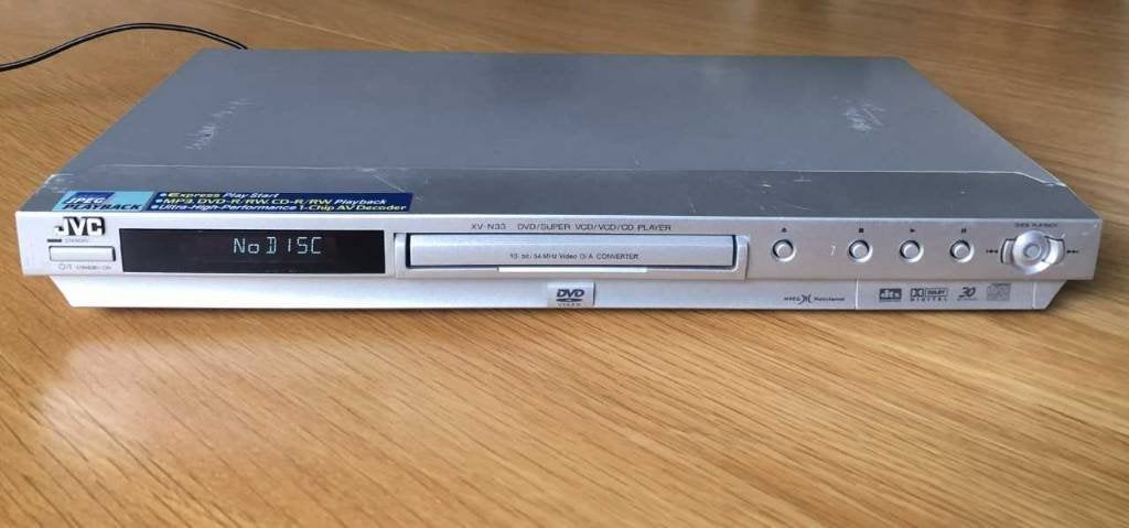 DVD-CD-speler JVC XV-N33, Ophalen of Verzenden, Gebruikt, Dvd-speler, JVC