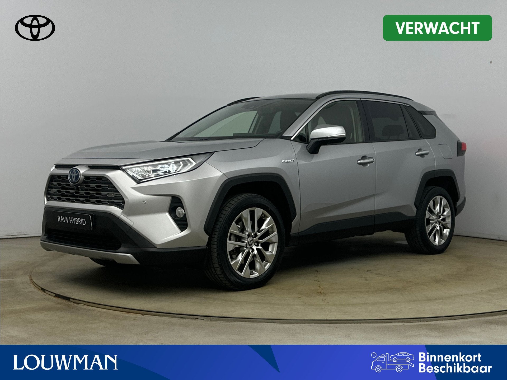 Toyota RAV4 2.5 Hybrid AWD Executive | Parkeersensoren V+A |, Automaat, 12 maanden, Gebruikt, 4 cilinders