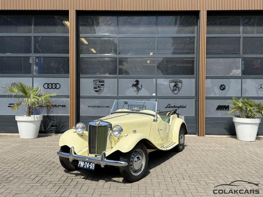 MG TD Migdet 1951 Cabrio 26772 KM