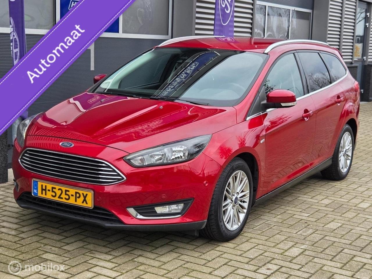 Ford Focus 1.0 EcoBoost Titanium automaat nw. distributie, 125 pk, Gebruikt, 1245 kg, 3 cilinders