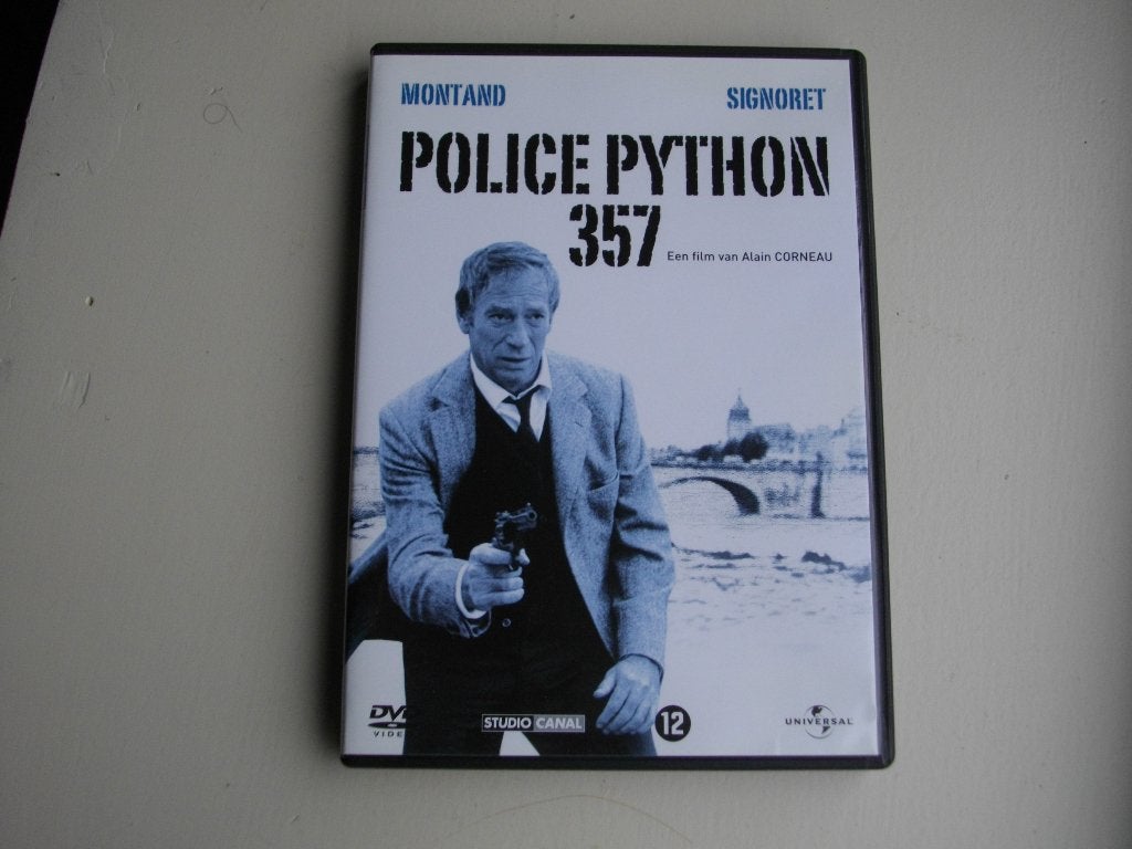 Police Python 357 (1976, Yves Montand, Simone Signoret) DVD, 1960 tot 1980, Nederlands, Ophalen of Verzenden, Zo goed als nieuw