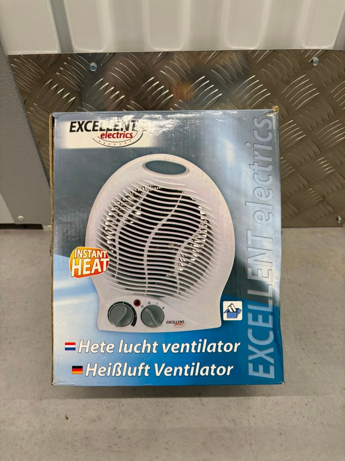 Hete lucht ventilator, Ophalen