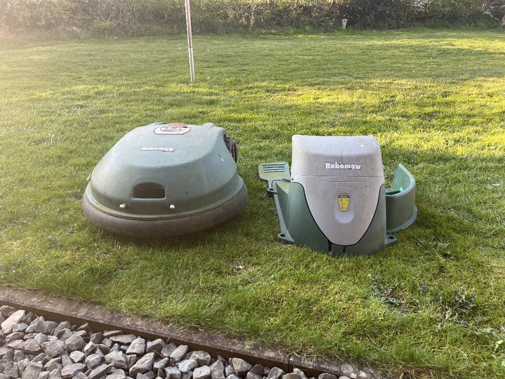 robot grasmaaiers, Tuin en Terras, Ophalen, Gebruikt, Robomow, Met regensensor