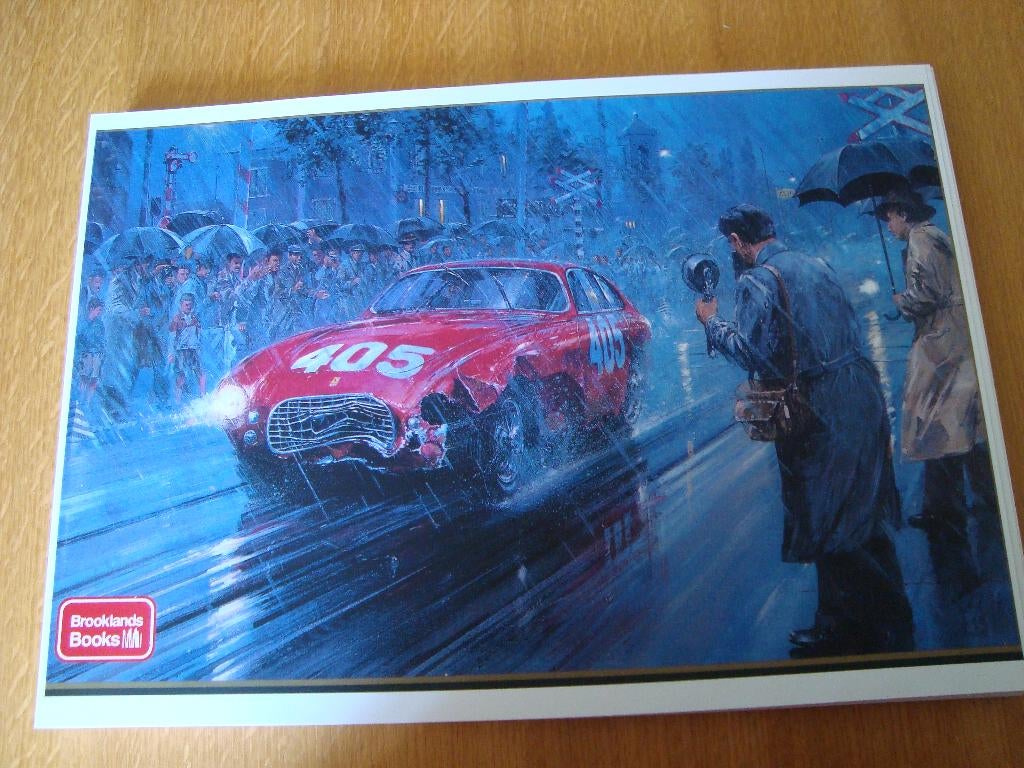 Ferrari plaat 42-30 cm, Verzamelen, Ophalen of Verzenden, Nieuw, Auto's