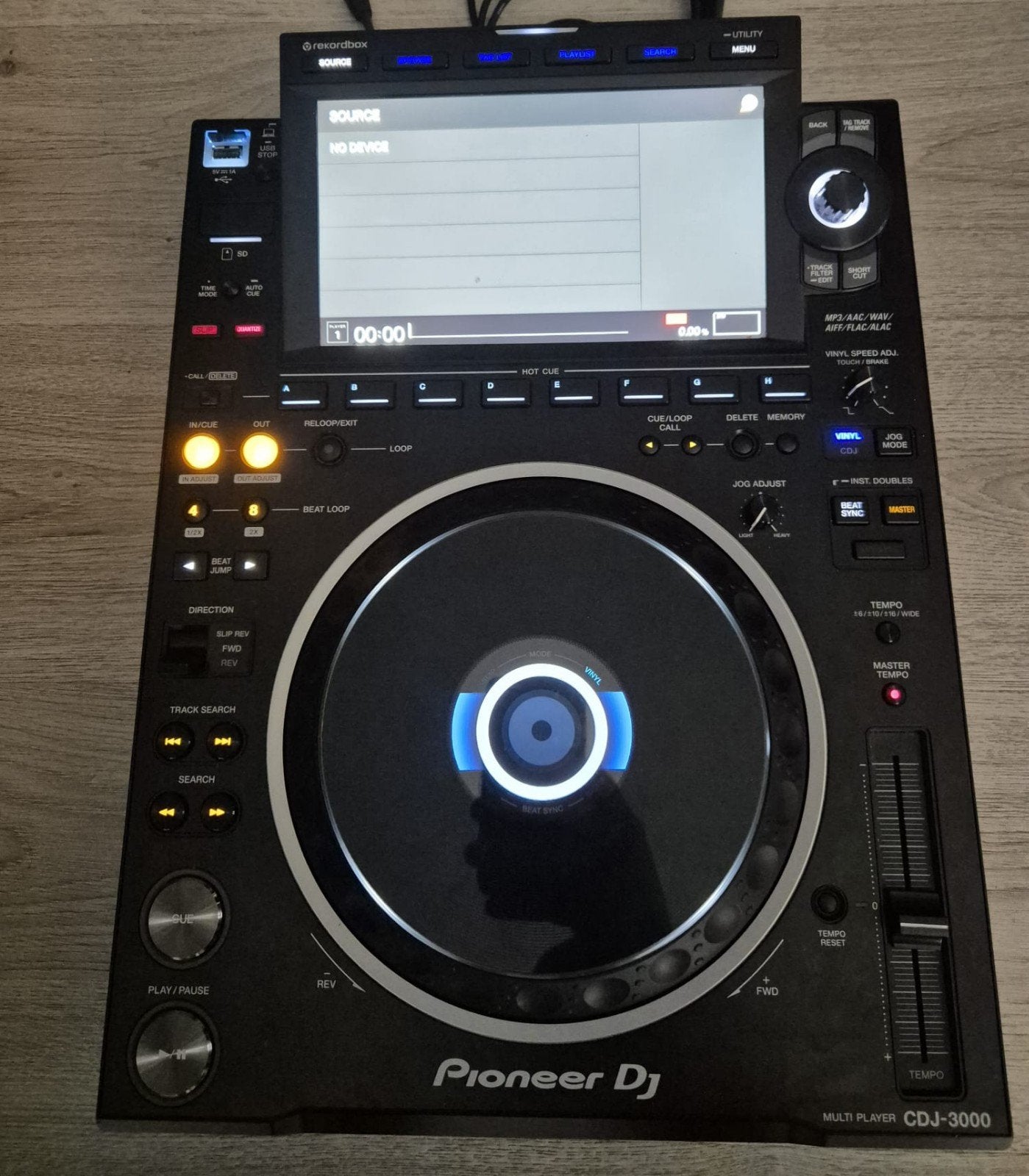 Pioneer CDJ 3000 te koop. evt in  flightcase, Muziek en Instrumenten, Dj-sets en Draaitafels, Ophalen, Zo goed als nieuw, Pioneer
