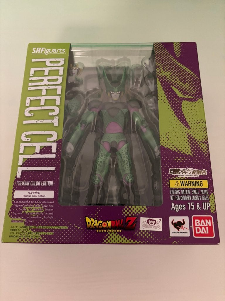 Bandai S.H. Figuarts Perfect Cell Dragon Ball Z figuur, Verzamelen, Poppetjes en Figuurtjes, Ophalen, Gebruikt