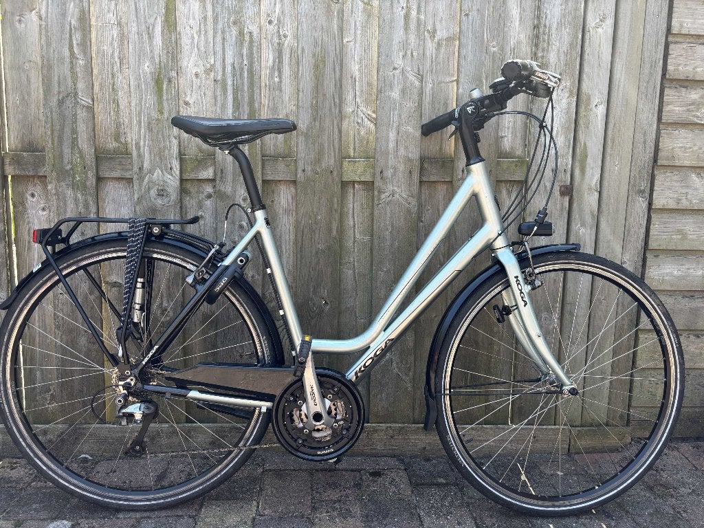 ZGAN Koga Lightspeed D53 - Shimano LX 30 versnellingen, Fietsen en Brommers, Ophalen, 28 inch, 53 tot 56 cm, Velgrem