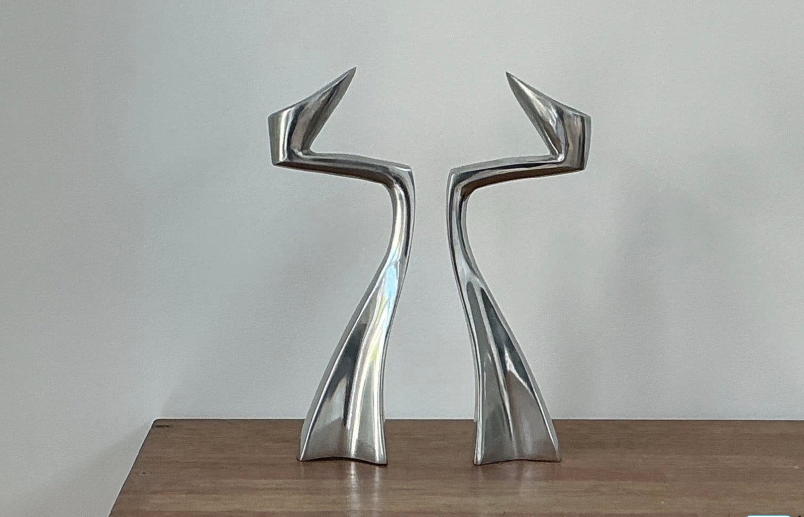 "Swan" kandelaars - Matthew Hilton, Ophalen of Verzenden
