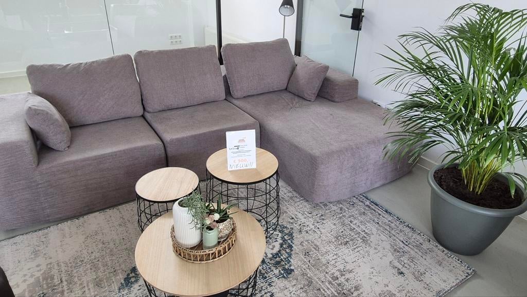 Nieuwe gecomprimeerde bank 399 en fauteuil 99 euro!!!, Ophalen, Nieuw, 50 tot 100 cm, Minder dan 100 cm