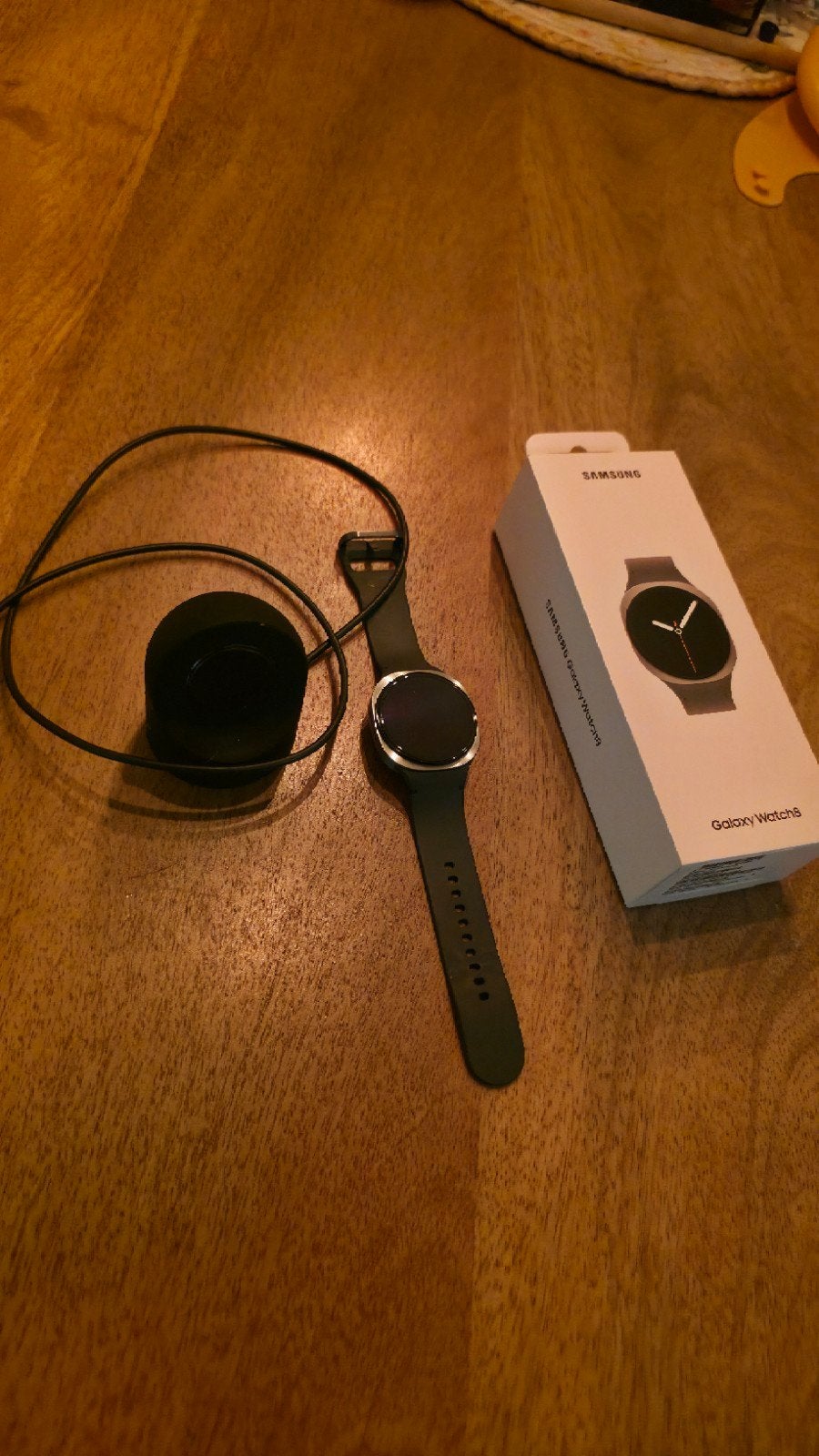Samsung Galaxy Watch 8 LTE met beschermglas  - Zo goed als n, Ophalen, Zwart, Zo goed als nieuw, Samsung