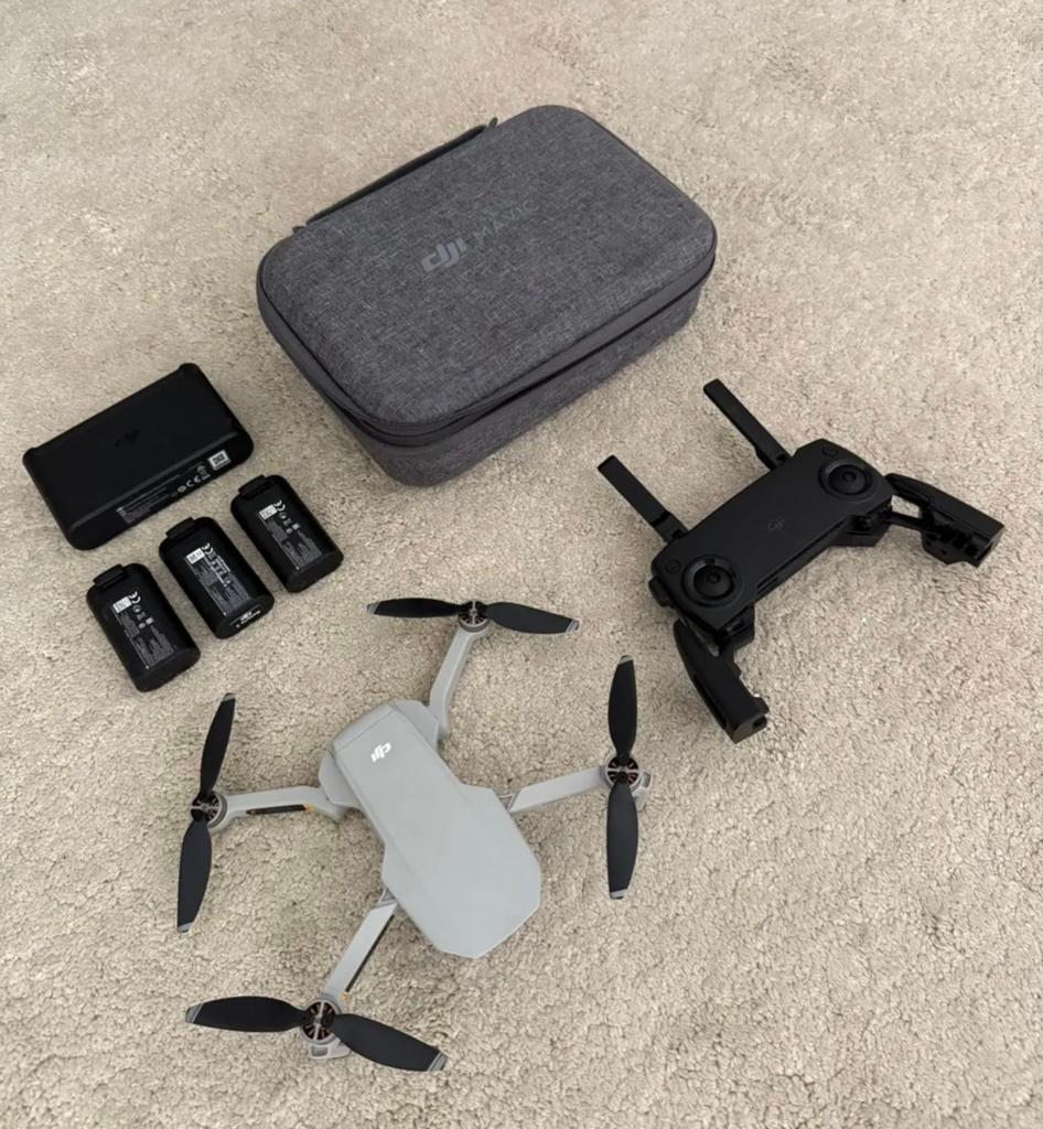 DJI Mavic Mini Fly More Combo, Ophalen, 30 tot 45 minuten, Cameradrone, Extra accu('s)