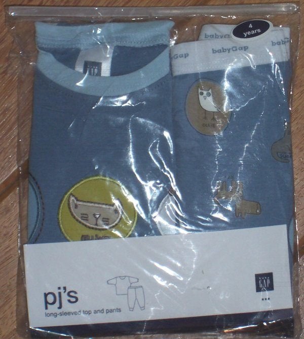 Blauwe GAP pyjama maat 92 NIEUW (4875) a, Nacht- of Onderkleding, Nieuw, Ophalen of Verzenden, Gap