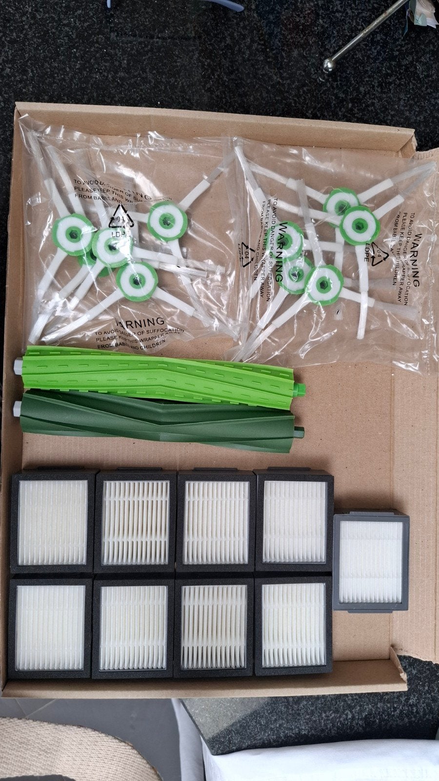 Robotstofzuiger onderdelen: borstels, filters, zijborstels, Ophalen of Verzenden, Nieuw