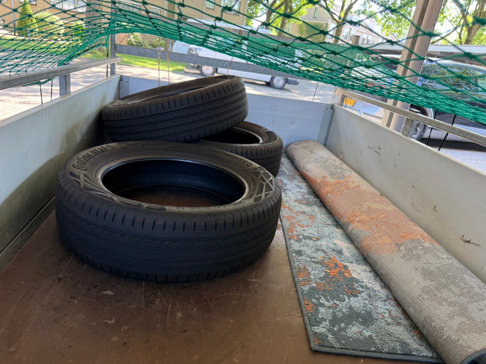 Koopje!! 4 x nw zomerbanden 215/60R18 continental, Ophalen, Nieuw