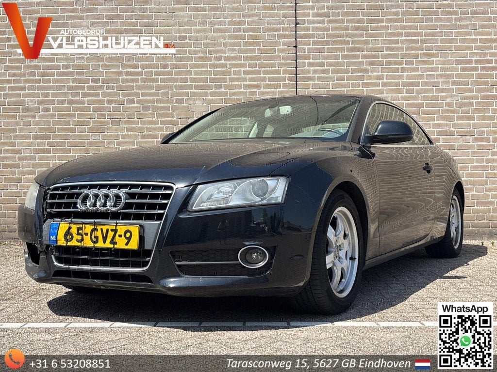 Audi A5 Coupé 1.8 TFSI Pro Line Automaat | Cruise | Climate, Auto's, Audi, Stof, Gebruikt, Beige, 4 cilinders