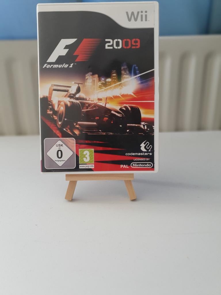 F1 2009 - Wii (Gebruikt), Spelcomputers en Games, Games | Nintendo Wii, Gebruikt, Racen en Vliegen, 1 speler, Vanaf 3 jaar, Ophalen of Verzenden