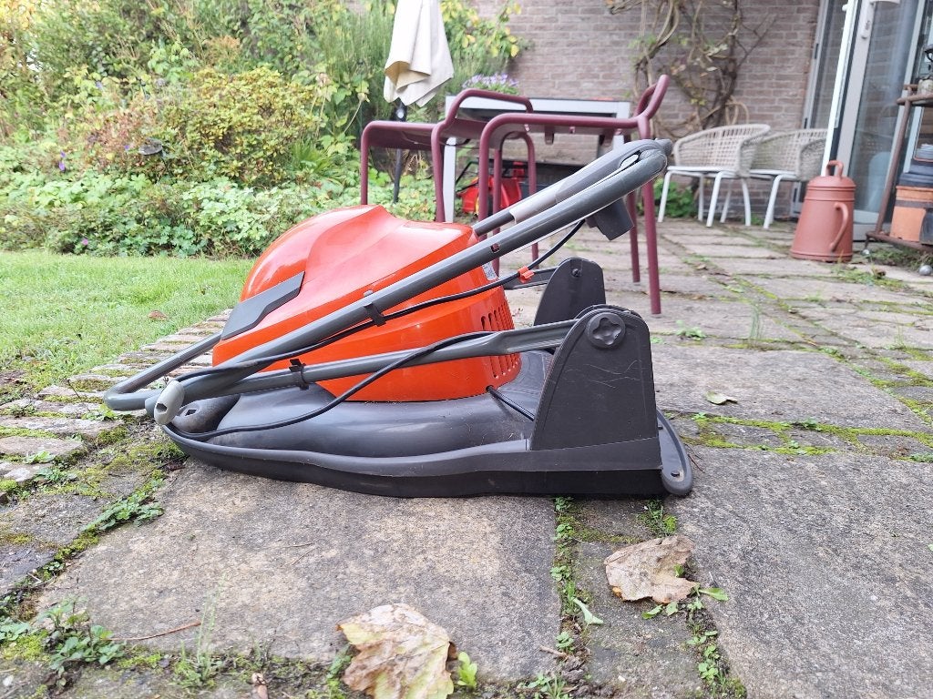 Zwevende Grasmaaier Flymo, Gebruikt, Elektrische grasmaaier, Ophalen of Verzenden, Flymo