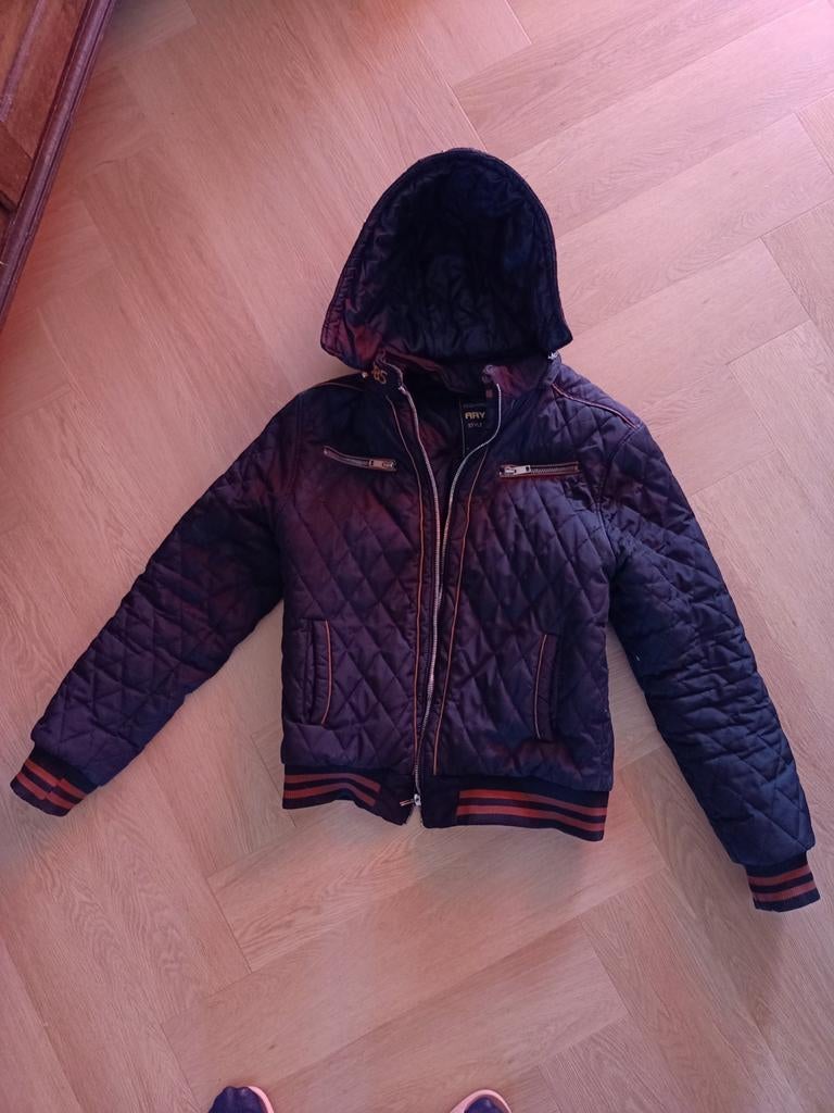 Arya Boy winterjas maat XL, Kleding | Heren, Ophalen of Verzenden, Maat 56/58 (XL), Zwart