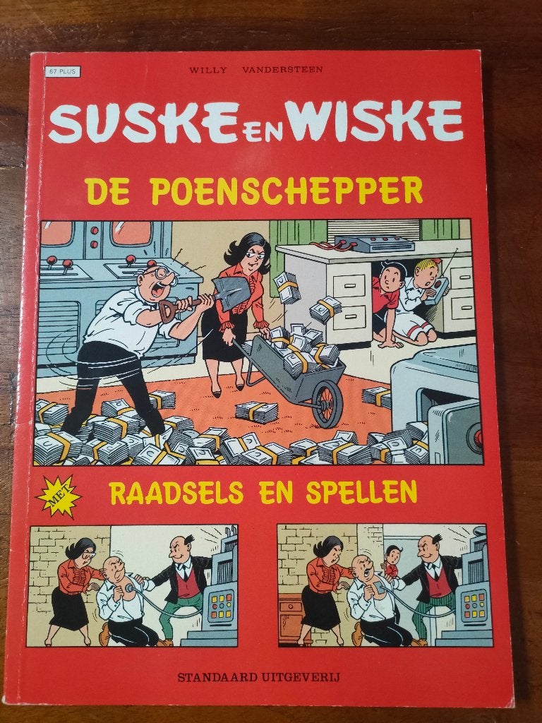 SUSKE EN WISKE Plus 1e rode reeks (jfb-susw), Meerdere stripboeken, Ophalen of Verzenden, Gelezen