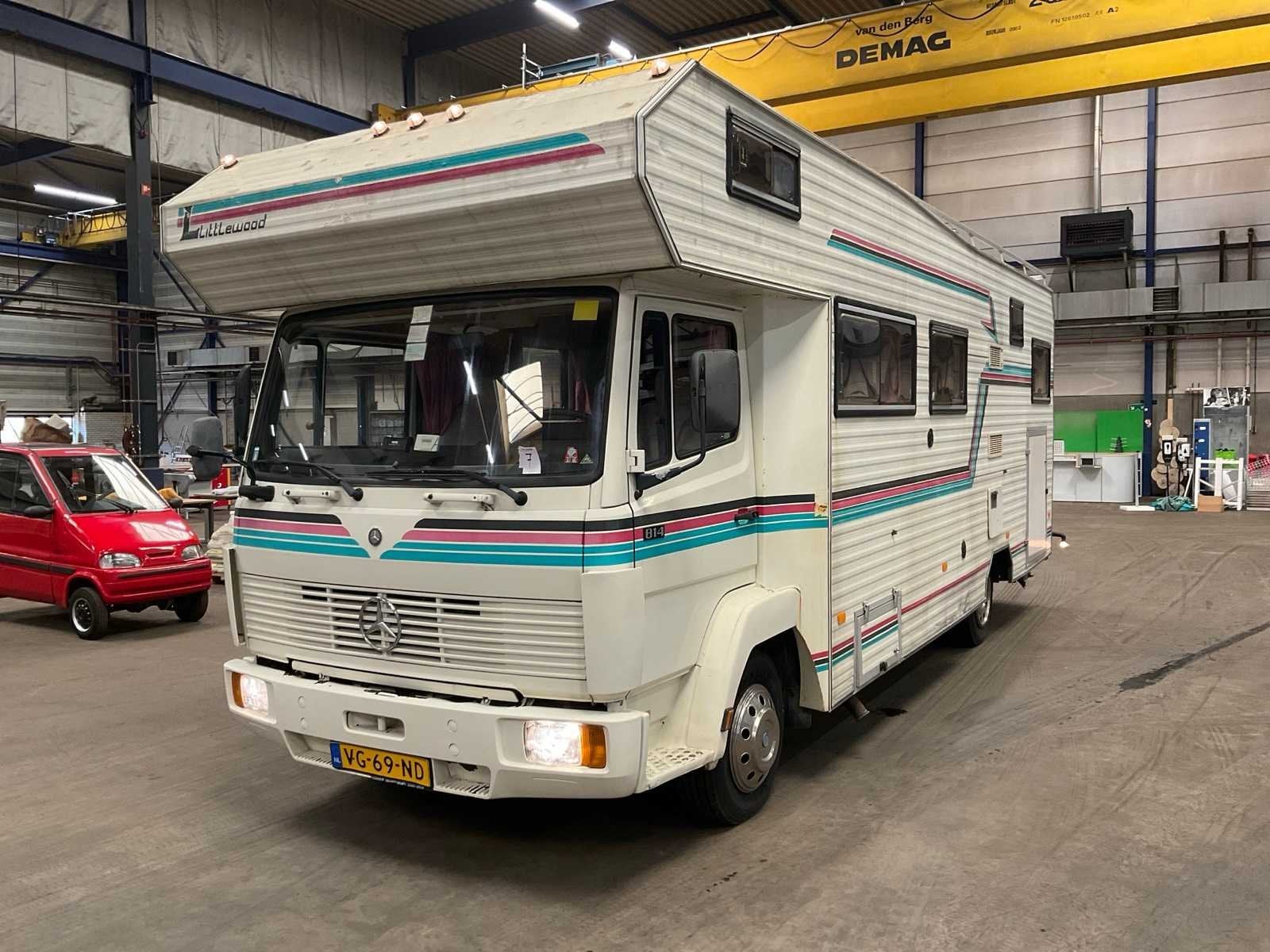 1989 Mercedes-Benz Ecoliner/Littlewood 814 Camper, Mercedes-Benz, Bedrijf, Handgeschakeld, Diesel