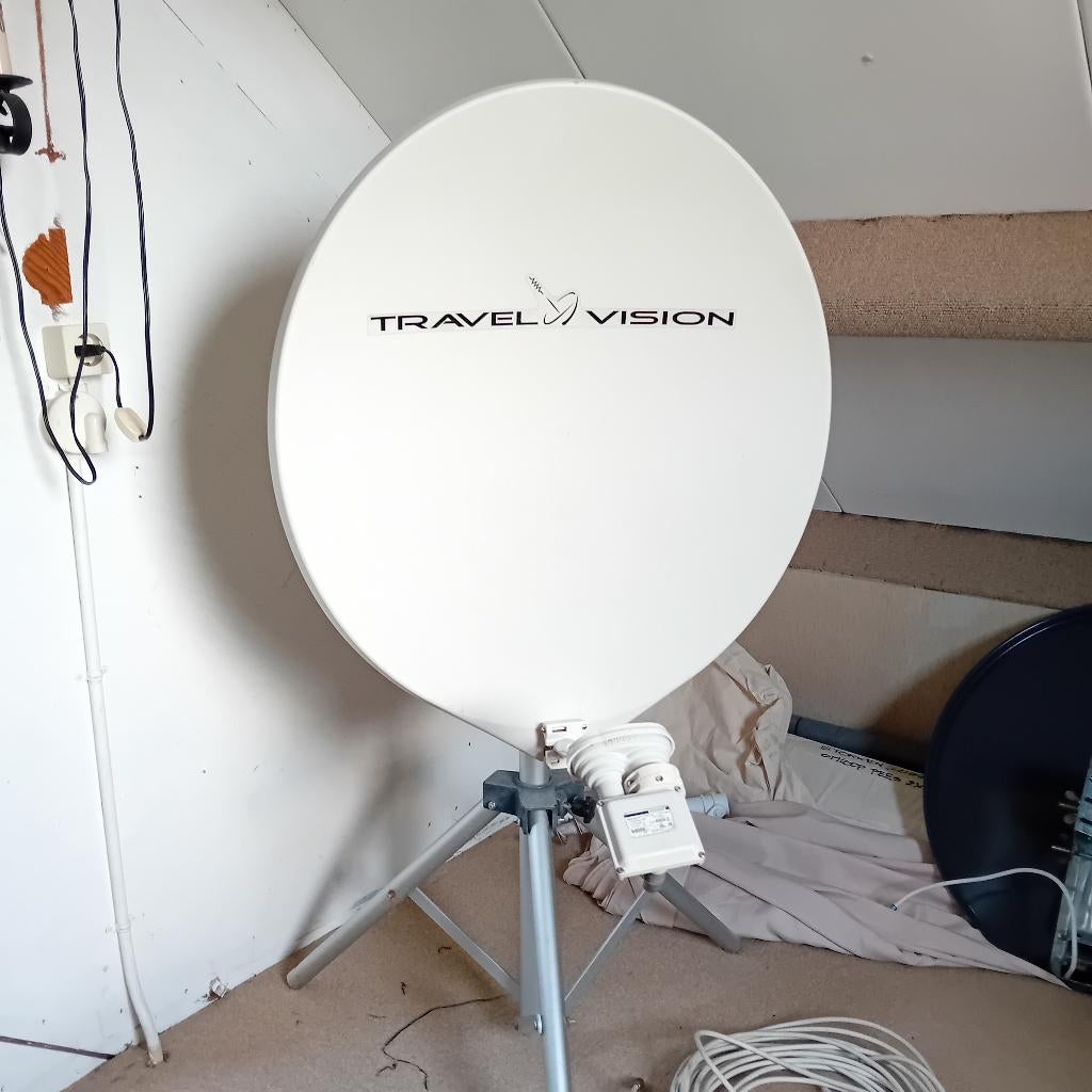 travel vision automatisch zoekende schotel, Ophalen, Gebruikt, (Schotel)antenne-accessoires, Overige merken