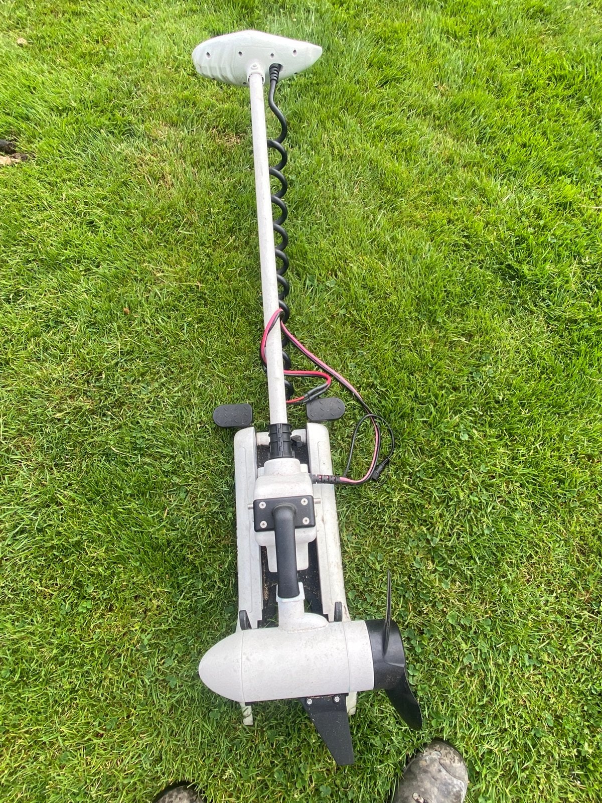 Fronttroller boegmotor haswing 55lb, Watersport en Boten, Ophalen of Verzenden, Gebruikt, Motor en Techniek, Zeilboot of Motorboot