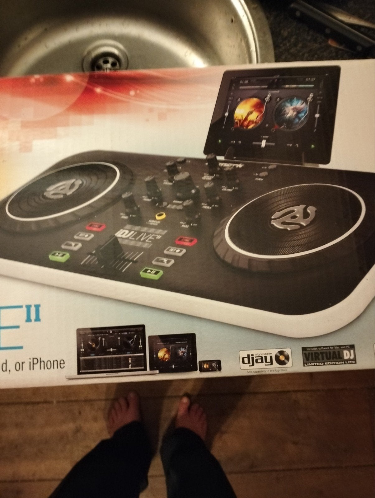 numark dj live, Muziek en Instrumenten, Dj-sets en Draaitafels, Ophalen of Verzenden, Nieuw, Dj-set, Numark