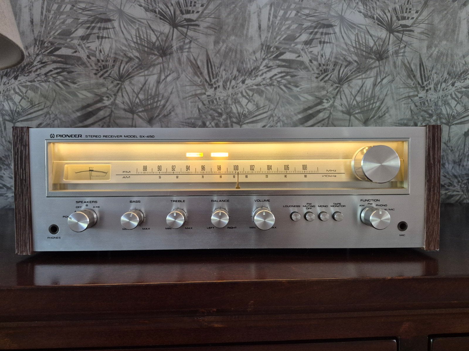 Pioneer SX-450 Stereo Receiver - Vintage Audio, Gebruikt, Ophalen of Verzenden, Pioneer, Minder dan 60 watt