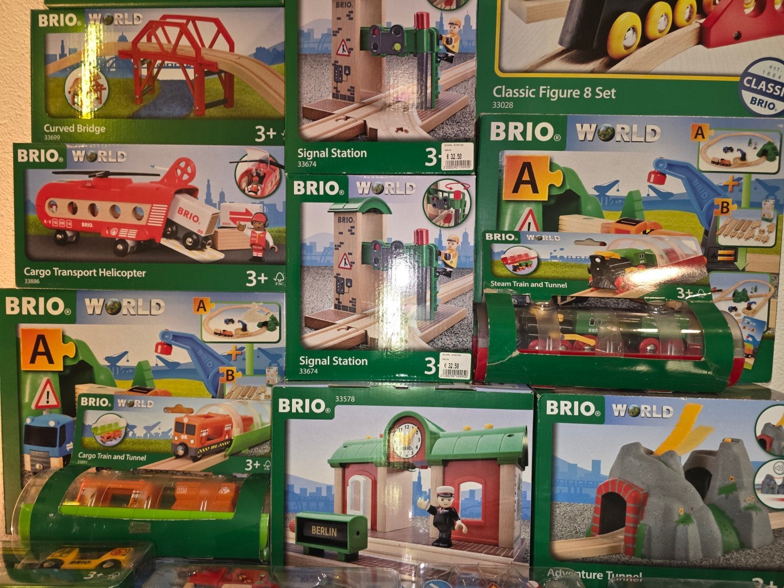 Grote collectie NIEUWE Brio uitbreidingen uit faillissement, Ophalen of Verzenden