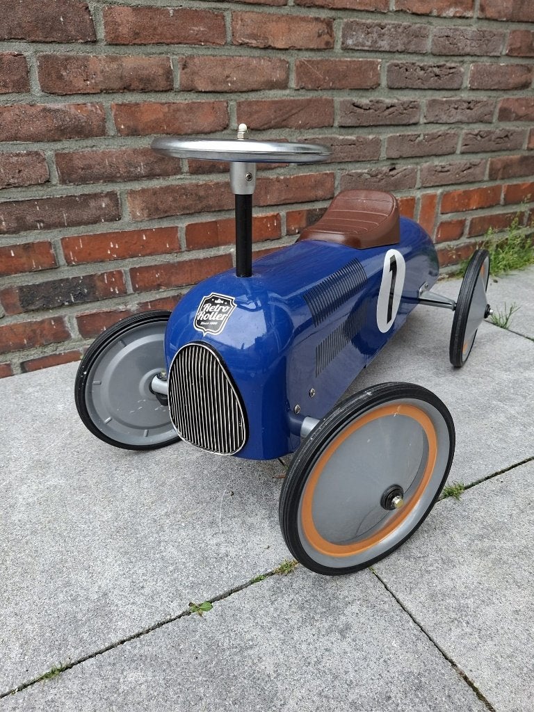 Retro Roller loopauto, Kinderen en Baby's, Speelgoed | Buiten | Voertuigen en Loopfietsen, Ophalen, Gebruikt, Loopvoertuig