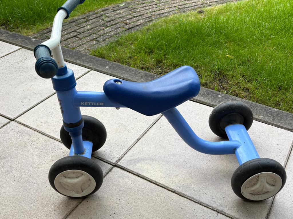 Loopfietsje, Ophalen, Zo goed als nieuw