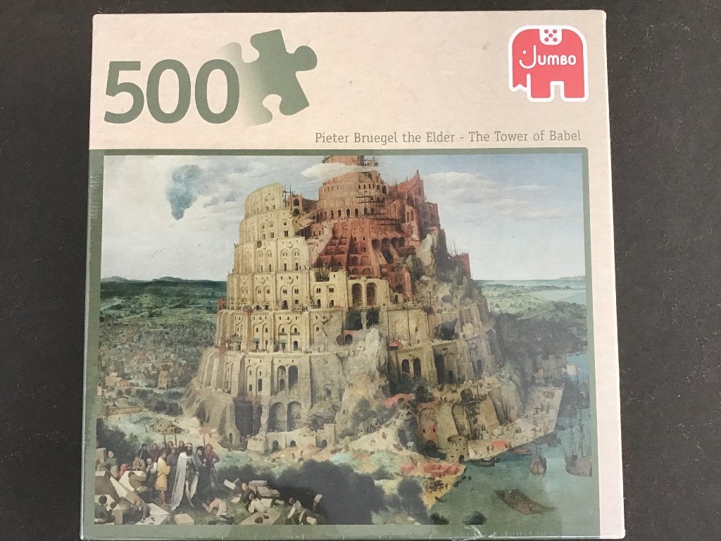 NIEUW Jumbo Puzzel Toren van Babel 500 stukjes, Ophalen of Verzenden, 500 t/m 1500 stukjes, Nieuw, Legpuzzel