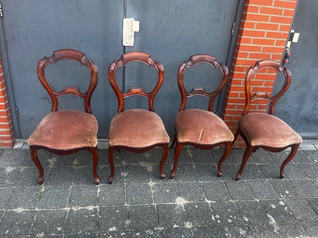 Klassieke eettafelstoelen, Antiek en Kunst, Ophalen