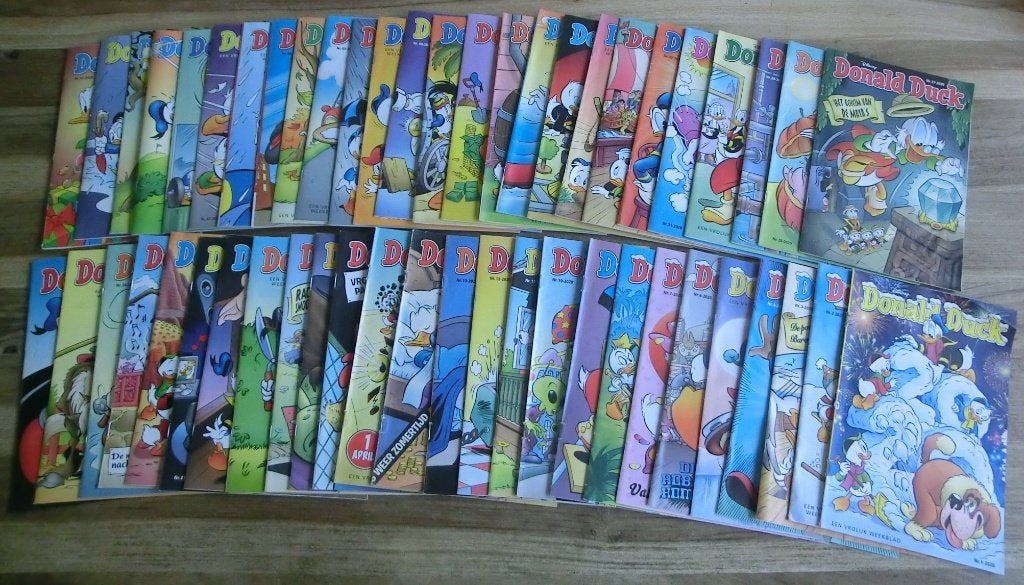 Donald Duck jaargang 2020 de delen 1 t/m 53 compleet, Boeken, Complete serie of reeks, Ophalen of Verzenden, Gelezen